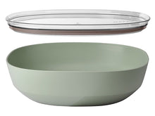 Carica l'immagine nel visualizzatore di Gallery, Insalatiera con coperchio Mepal Silueta 30x9,2 Nordic Sage