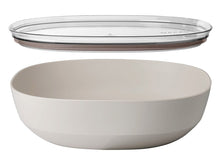 Carica l'immagine nel visualizzatore di Gallery, Insalatiera con coperchio Mepal Silueta 30x9,2 Nordic White