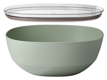 Carica l'immagine nel visualizzatore di Gallery, Insalatiera con coperchio Mepal Silueta 30x12,7 Nordic Sage