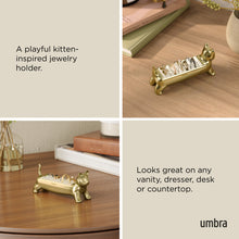 Carica l'immagine nel visualizzatore di Gallery, Portagioie porta anelli Ali Cat Oro UMBRA