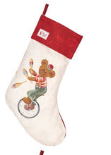Carica l'immagine nel visualizzatore di Gallery, Calza befana orsacchiotto acrobata Bear in Wonderland NUVOLE DI STOFFA