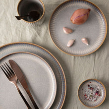 Carica l'immagine nel visualizzatore di Gallery, Piatto piano Ø28,5 Sapphire Grey DUTCH ROSE