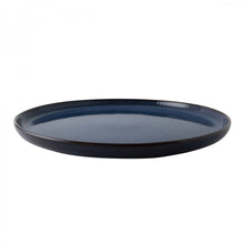 Carica l'immagine nel visualizzatore di Gallery, Piatto piano Ø28,5 Sapphire Blue DUTCH ROSE