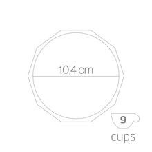 Carica l'immagine nel visualizzatore di Gallery, Caffettiera induzione MissMoka prestige 9 tazze