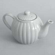 Carica l'immagine nel visualizzatore di Gallery, Teiera in porcellana 1100ml 6 Cup LUX Teapot Bianca