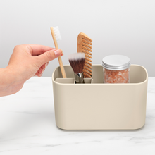 Carica l'immagine nel visualizzatore di Gallery, Organizer da bagno ReNew Soft Beige