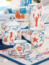 Carica l'immagine nel visualizzatore di Gallery, Brocca in porcellana emb.da 1 Lt. COTE DE MER