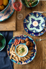 Carica l'immagine nel visualizzatore di Gallery, Servizio tavola set 18 pezzi Majolica Blue - Prezzo Outlet