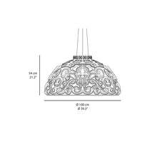 Carica l'immagine nel visualizzatore di Gallery, Lampa a sospensione Dame Of Love