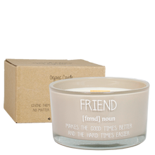 Carica l'immagine nel visualizzatore di Gallery, Candela di soia Friend MyFlame 5*9