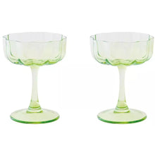 Carica l'immagine nel visualizzatore di Gallery, Set 2 coppe Twist & Match verde