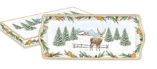 Carica l'immagine nel visualizzatore di Gallery, Vassoio da portata in confezione regalo 35*15 WHITE FOREST
