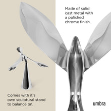Carica l'immagine nel visualizzatore di Gallery, Apribottiglie design Tipsy acciaio cromato Umbra