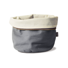 Carica l'immagine nel visualizzatore di Gallery, Sacchetto riscaldabile per pane WD Lifestyle cotone grigio