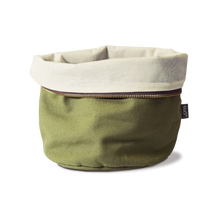 Carica l'immagine nel visualizzatore di Gallery, Sacchetto riscaldabile per pane WD Lifestyle cotone verde