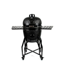 Carica l'immagine nel visualizzatore di Gallery, Barbecue a carbone Yakiniku Kamado Medium Basic Black Edition