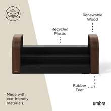 Carica l'immagine nel visualizzatore di Gallery, Scaffale portaoggetti allungabile Bellwood noce scuro