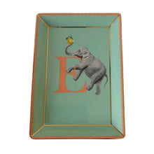 Carica l'immagine nel visualizzatore di Gallery, Portagioie rettangolare svuotatasche Alphabet Yvonne Ellen