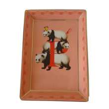 Carica l'immagine nel visualizzatore di Gallery, Portagioie rettangolare svuotatasche Alphabet Yvonne Ellen