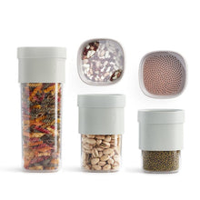 Carica l'immagine nel visualizzatore di Gallery, Barattolo regolabile Flip Storage Lekué Lt. 1,3-1,6