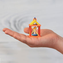 Carica l'immagine nel visualizzatore di Gallery, Decorazione lanterna in legno 6 colori Graupner Holzminiaturen - Prezzo Outlet