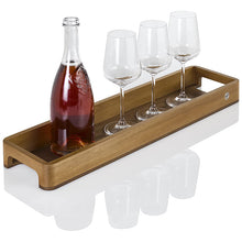 Carica l'immagine nel visualizzatore di Gallery, Vassoio per servire slim acacia/noce 50x13x5 AdHoc