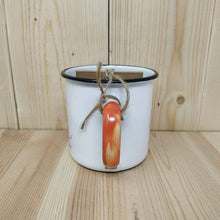 Carica l'immagine nel visualizzatore di Gallery, Tazza RETROPOT acciaio smaltato "Free Camping"