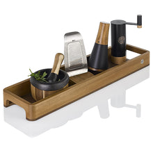 Carica l'immagine nel visualizzatore di Gallery, Vassoio per servire slim acacia/noce 50x13x5 AdHoc