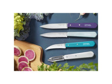 Carica l'immagine nel visualizzatore di Gallery, Cofanetto 4 coltelli da cucina OPINEL Les Essentiels Art Decò