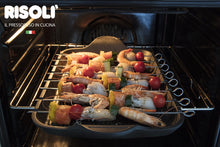 Carica l'immagine nel visualizzatore di Gallery, Brochette in alluminio pressofuso con spiedini in acciaio inox RISOLÌ