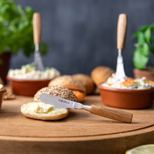Carica l'immagine nel visualizzatore di Gallery, Set 3 spalmini manico quercia Oslo Boska