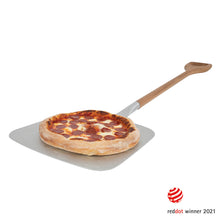Carica l'immagine nel visualizzatore di Gallery, Pala per pizza inox con manico in quercia BOSKA XL