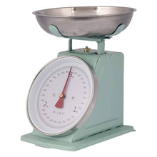 Carica l'immagine nel visualizzatore di Gallery, Bilancia da cucina PLINT Retro Scale verde foglia