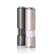 Carica l'immagine nel visualizzatore di Gallery, Macina pepe/sale elettrico eMill.3 AdHoc Argento