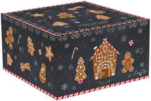Carica l'immagine nel visualizzatore di Gallery, Tazza porcellana con cucchiaino e sottobicchiere  in scatola regalo Gingerbread