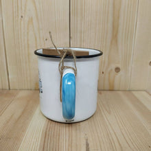 Carica l'immagine nel visualizzatore di Gallery, Tazza RETROPOT acciaio smaltato "Home Van"