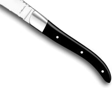 Carica l'immagine nel visualizzatore di Gallery, Cofanetto 6 coltelli da bistecca AMEFA neri