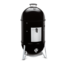 Carica l'immagine nel visualizzatore di Gallery, Affumicatore verticale a carbone Weber Smokey Montain Cooker Ø 47 - Prezzo Outlet