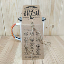 Carica l'immagine nel visualizzatore di Gallery, Tazza RETROPOT acciaio smaltato "Home Van"