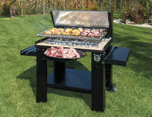 Carica l'immagine nel visualizzatore di Gallery, Barbecue a legna VULCANO FIRE Serie Q mod. Medio