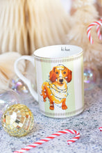Carica l'immagine nel visualizzatore di Gallery, Tazza Yvonne Ellen Xmas Bassotto Christmas Edition