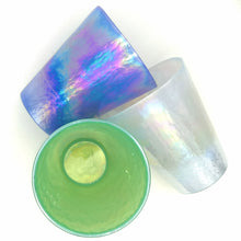 Carica l'immagine nel visualizzatore di Gallery, Confezione 6 bicchieri cristallo opalescente Yalos Murano