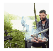 Carica l'immagine nel visualizzatore di Gallery, Affumicatore verticale a carbone Weber Smokey Montain Cooker Ø 47 - Prezzo Outlet