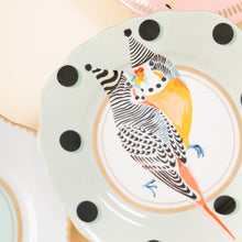 Carica l'immagine nel visualizzatore di Gallery, Set 4 piatti torta Yvonne Ellen GIRAFFE/LEOPARD/DOG/BIRDS TEA