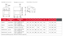 Carica l'immagine nel visualizzatore di Gallery, Forno a legna Rosso Fuoco NONNA LUISA