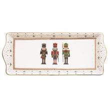 Carica l'immagine nel visualizzatore di Gallery, Vassoio torrone in porcellana 35x15 Nutcrackers