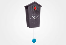 Carica l'immagine nel visualizzatore di Gallery, Orologio a cucu KOOKOO Birdhouse Nero
