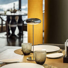 Carica l'immagine nel visualizzatore di Gallery, Lampada led portatile ricaricabile Broggi Nuvola Cromata