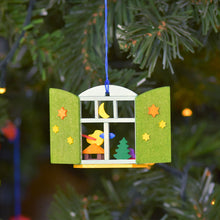 Carica l'immagine nel visualizzatore di Gallery, Decorazione in legno Finestra con animaletti Graupner Holzminiaturen - Prezzo Outlet