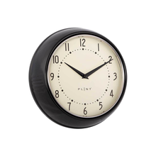 Carica l'immagine nel visualizzatore di Gallery, Orologio da parete PLINT Retro Wall Clock nero